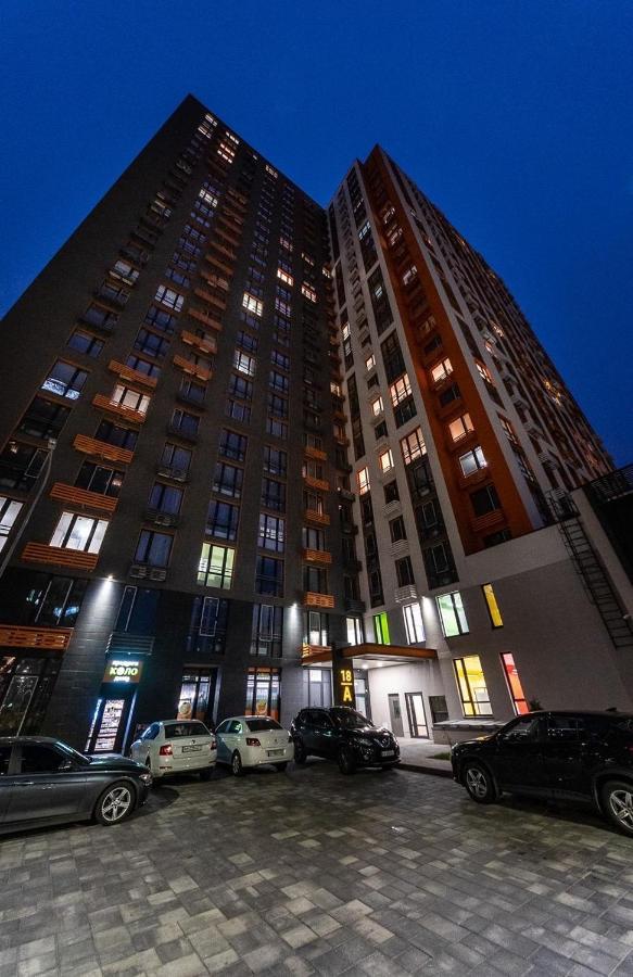Новая Квартира С Авторским Ремонтом В Жк Seven Днепровская Набережная Kiev Exteriör bild